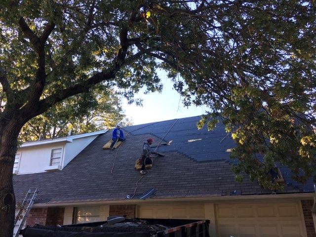 Rescue Roofing Texas - Roofing Construction Underway